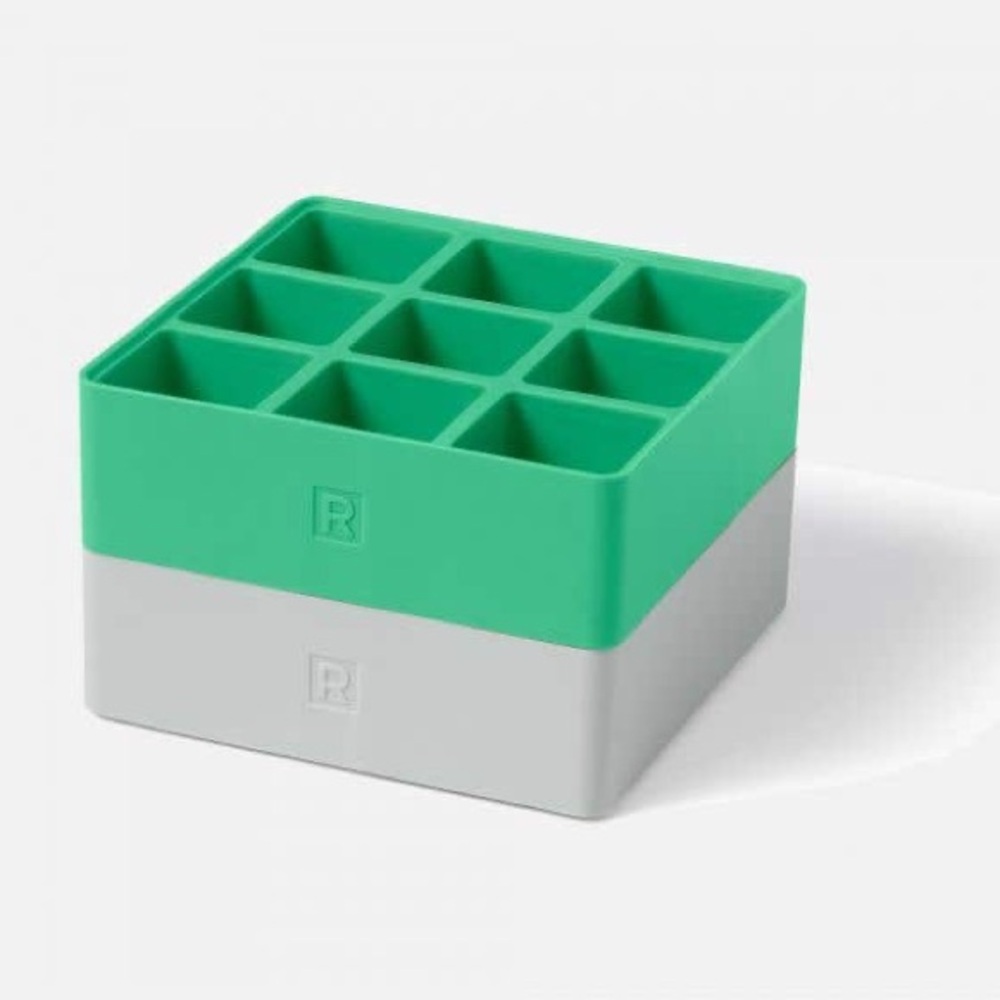 Green and Gray Ricardo Ice Cube Trays